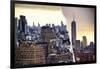 Dual Torn Posters Series - New York City-Philippe Hugonnard-Framed Photographic Print