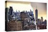 Dual Torn Posters Series - New York City-Philippe Hugonnard-Stretched Canvas