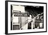 Dual Torn Posters Series - New York City-Philippe Hugonnard-Framed Photographic Print