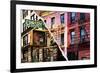 Dual Torn Posters Series - New York City-Philippe Hugonnard-Framed Photographic Print