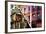 Dual Torn Posters Series - New York City-Philippe Hugonnard-Framed Photographic Print