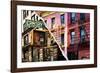 Dual Torn Posters Series - New York City-Philippe Hugonnard-Framed Photographic Print