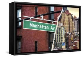 Dual Torn Posters Series - New York City-Philippe Hugonnard-Framed Stretched Canvas