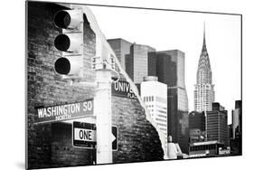 Dual Torn Posters Series - New York City-Philippe Hugonnard-Mounted Photographic Print