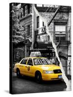 Dual Torn Posters Series - New York City-Philippe Hugonnard-Stretched Canvas