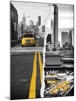 Dual Torn Posters Series - New York City-Philippe Hugonnard-Mounted Photographic Print