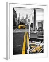 Dual Torn Posters Series - New York City-Philippe Hugonnard-Framed Photographic Print