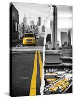 Dual Torn Posters Series - New York City-Philippe Hugonnard-Stretched Canvas