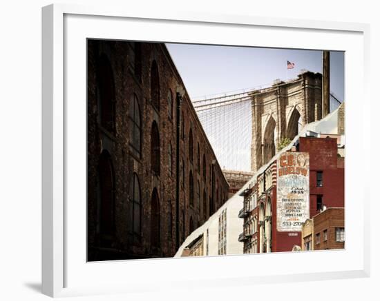 Dual Torn Posters Series - New York City-Philippe Hugonnard-Framed Photographic Print