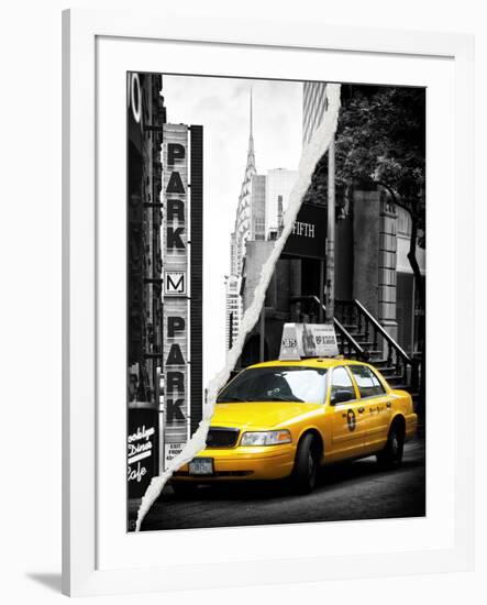 Dual Torn Posters Series - New York City-Philippe Hugonnard-Framed Photographic Print