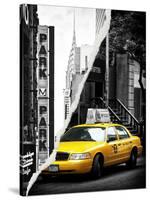 Dual Torn Posters Series - New York City-Philippe Hugonnard-Stretched Canvas