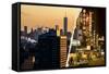 Dual Torn Posters Series - New York City-Philippe Hugonnard-Framed Stretched Canvas