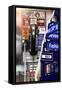 Dual Torn Posters Series - New York City-Philippe Hugonnard-Framed Stretched Canvas