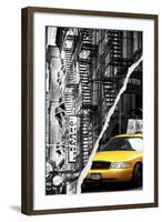 Dual Torn Posters Series - New York City-Philippe Hugonnard-Framed Photographic Print