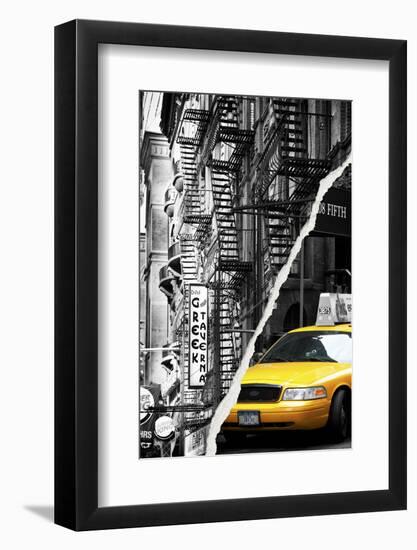 Dual Torn Posters Series - New York City-Philippe Hugonnard-Framed Photographic Print