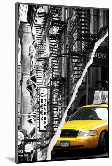 Dual Torn Posters Series - New York City-Philippe Hugonnard-Mounted Photographic Print