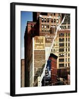 Dual Torn Posters Series - New York City-Philippe Hugonnard-Framed Photographic Print