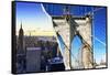 Dual Torn Posters Series - New York City-Philippe Hugonnard-Framed Stretched Canvas