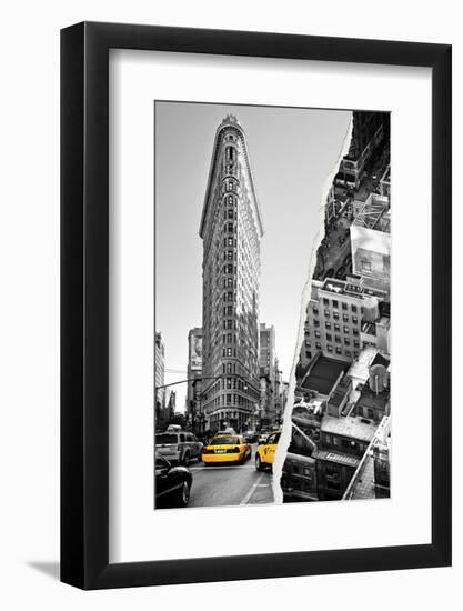 Dual Torn Posters Series - New York City-Philippe Hugonnard-Framed Photographic Print