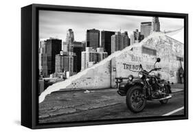 Dual Torn Posters Series - New York City-Philippe Hugonnard-Framed Stretched Canvas