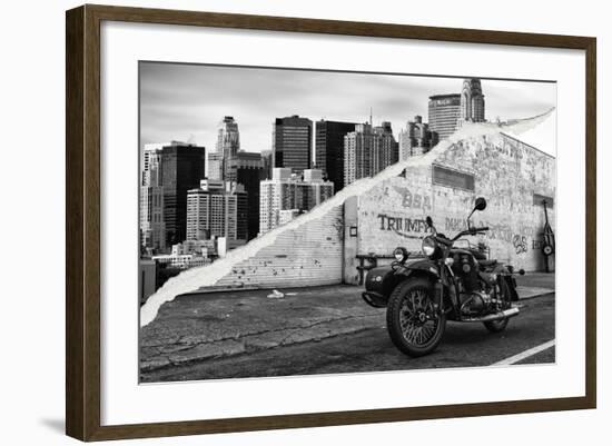 Dual Torn Posters Series - New York City-Philippe Hugonnard-Framed Photographic Print