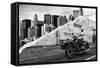 Dual Torn Posters Series - New York City-Philippe Hugonnard-Framed Stretched Canvas