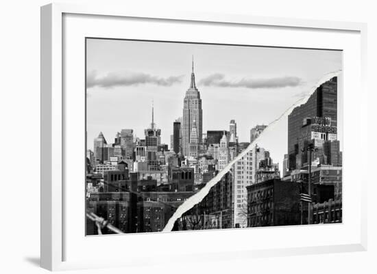 Dual Torn Posters Series - New York City-Philippe Hugonnard-Framed Photographic Print