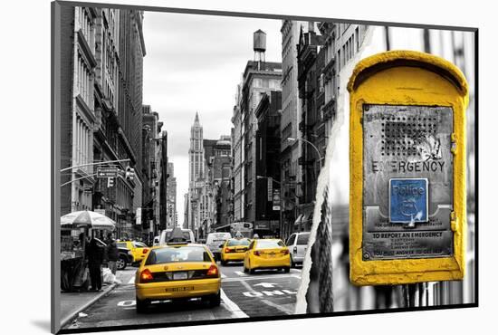 Dual Torn Posters Series - New York City-Philippe Hugonnard-Mounted Photographic Print