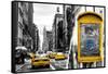 Dual Torn Posters Series - New York City-Philippe Hugonnard-Framed Stretched Canvas