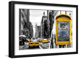 Dual Torn Posters Series - New York City-Philippe Hugonnard-Framed Photographic Print