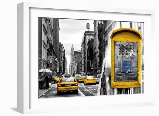 Dual Torn Posters Series - New York City-Philippe Hugonnard-Framed Photographic Print