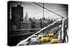 Dual Torn Posters Series - New York City-Philippe Hugonnard-Stretched Canvas