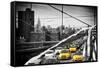 Dual Torn Posters Series - New York City-Philippe Hugonnard-Framed Stretched Canvas