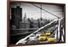 Dual Torn Posters Series - New York City-Philippe Hugonnard-Framed Photographic Print