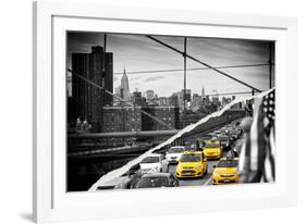 Dual Torn Posters Series - New York City-Philippe Hugonnard-Framed Photographic Print