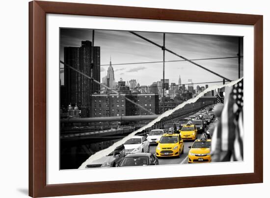 Dual Torn Posters Series - New York City-Philippe Hugonnard-Framed Photographic Print