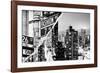 Dual Torn Posters Series - New York City-Philippe Hugonnard-Framed Photographic Print