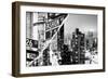 Dual Torn Posters Series - New York City-Philippe Hugonnard-Framed Photographic Print