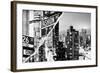 Dual Torn Posters Series - New York City-Philippe Hugonnard-Framed Photographic Print