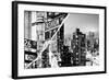 Dual Torn Posters Series - New York City-Philippe Hugonnard-Framed Photographic Print