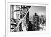 Dual Torn Posters Series - New York City-Philippe Hugonnard-Framed Photographic Print