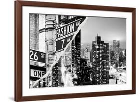 Dual Torn Posters Series - New York City-Philippe Hugonnard-Framed Photographic Print