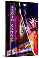 Dual Torn Posters Series - New York City-Philippe Hugonnard-Mounted Photographic Print