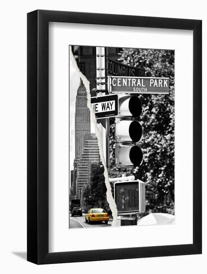 Dual Torn Posters Series - New York City-Philippe Hugonnard-Framed Photographic Print