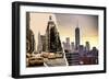 Dual Torn Posters Series - New York City-Philippe Hugonnard-Framed Photographic Print