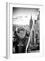 Dual Torn Posters Series - New York City-Philippe Hugonnard-Framed Photographic Print