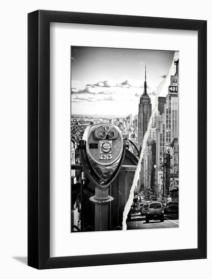 Dual Torn Posters Series - New York City-Philippe Hugonnard-Framed Premium Photographic Print