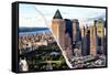 Dual Torn Posters Series - New York City-Philippe Hugonnard-Framed Stretched Canvas