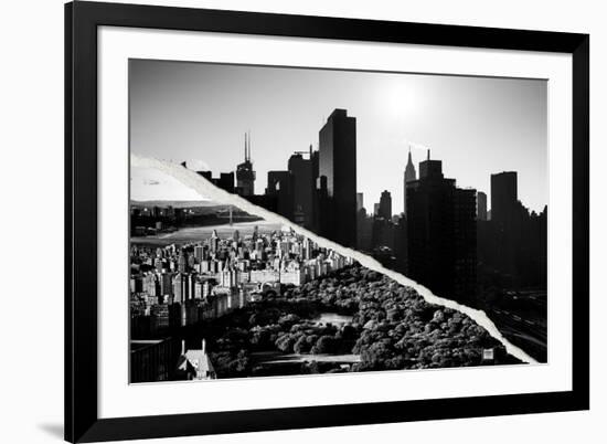 Dual Torn Posters Series - New York City-Philippe Hugonnard-Framed Photographic Print