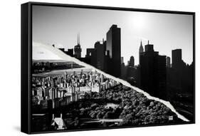 Dual Torn Posters Series - New York City-Philippe Hugonnard-Framed Stretched Canvas